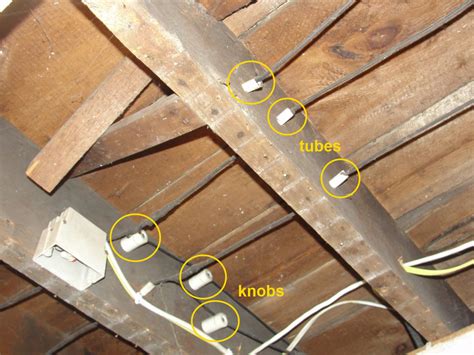 knob and tube wiring system